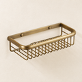 Étagère panier murale Héritage — bronze antique