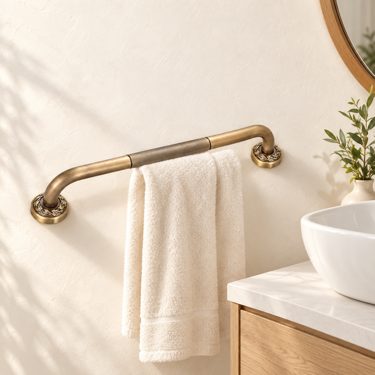 Barre murale Héritage — vue 8, décor beige