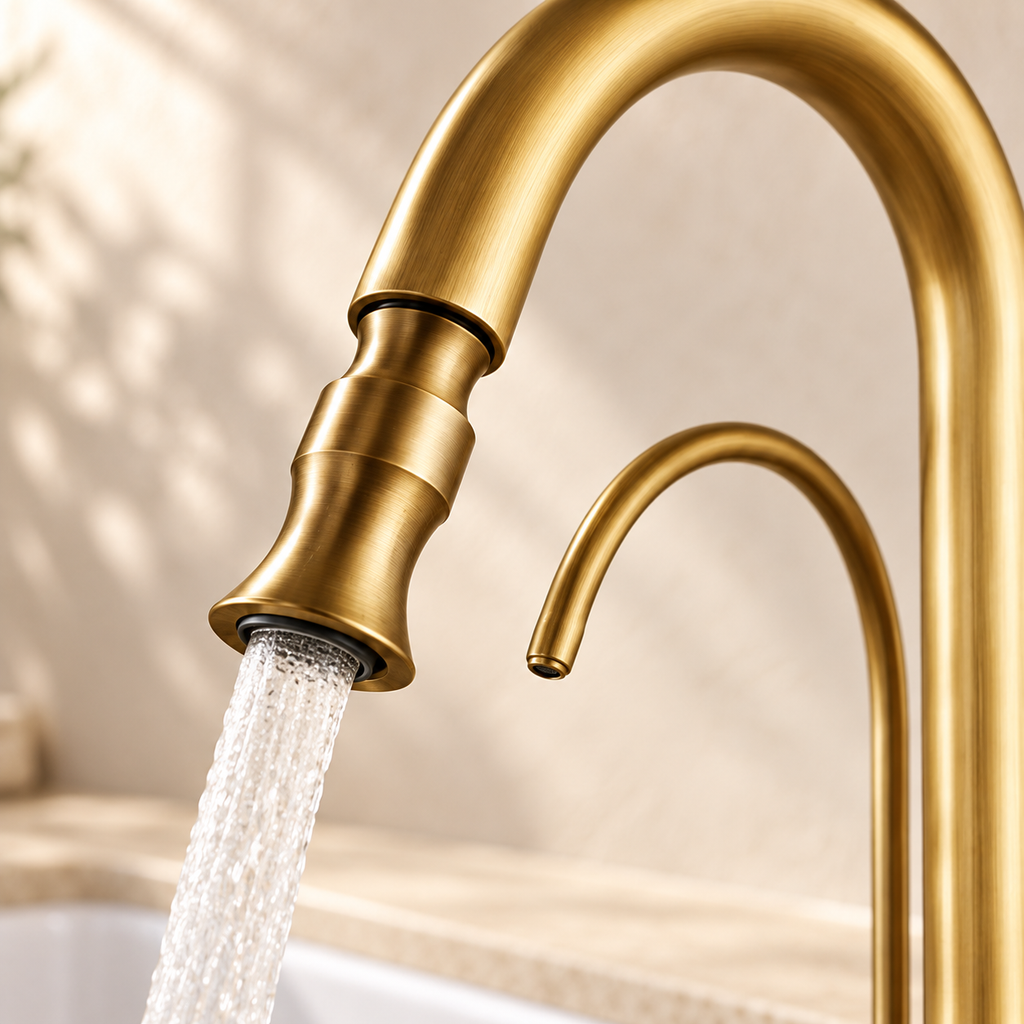 Duo — Détail du bec — décor beige Brasselle