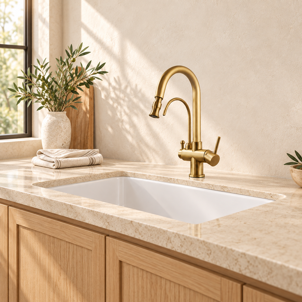Duo — Vue d’ambiance — décor beige Brasselle