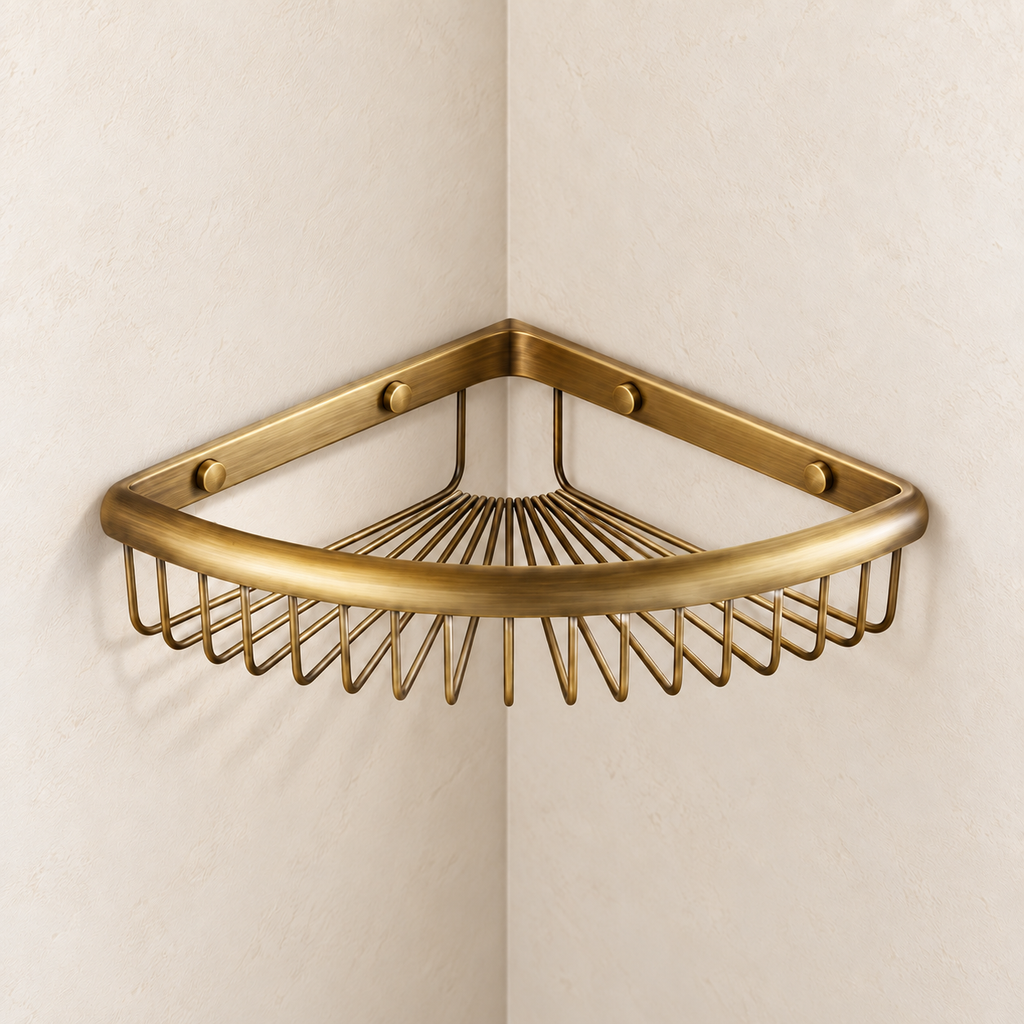Étagère d’angle Héritage — vue 6, décor beige