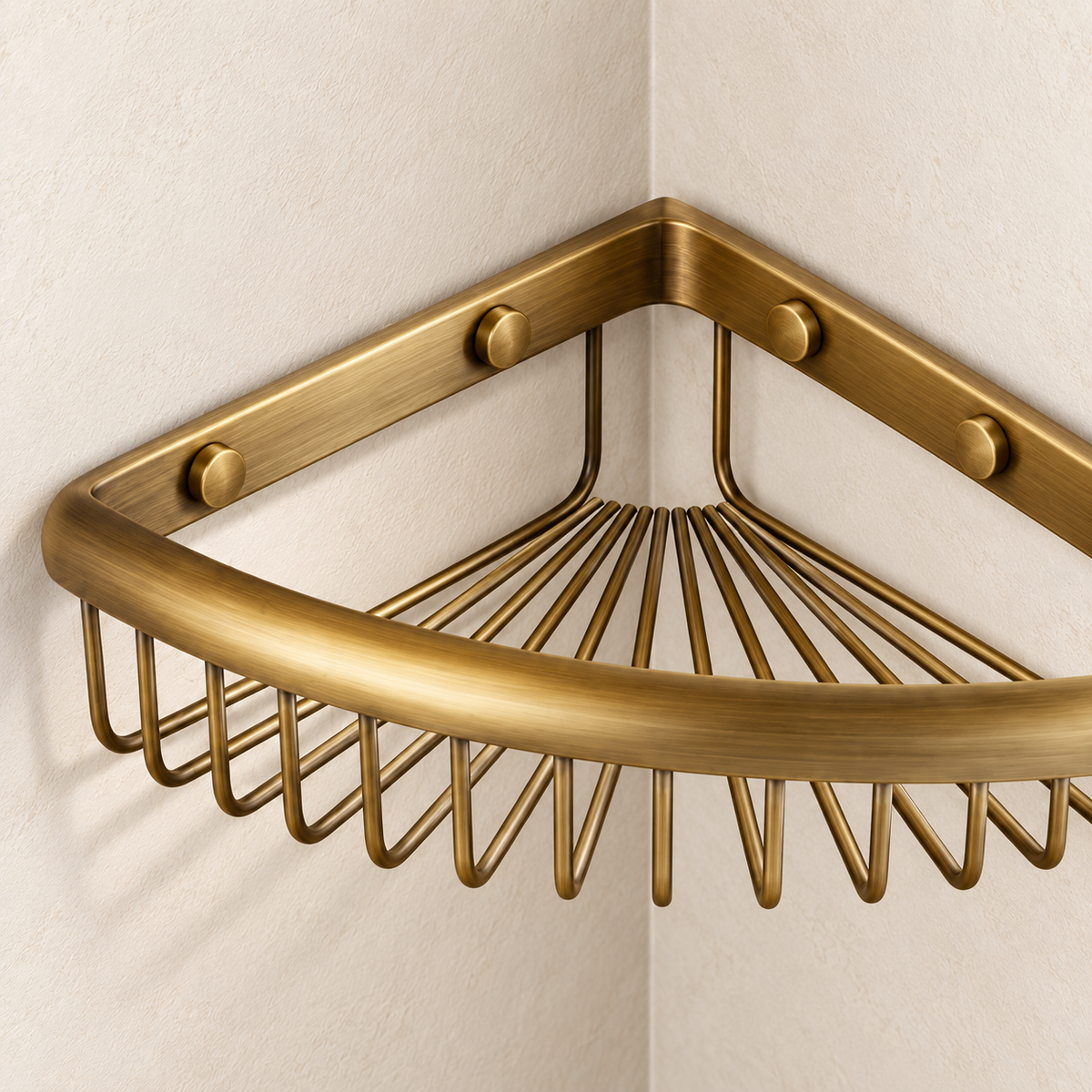 Étagère d’angle Héritage — vue 7, décor beige