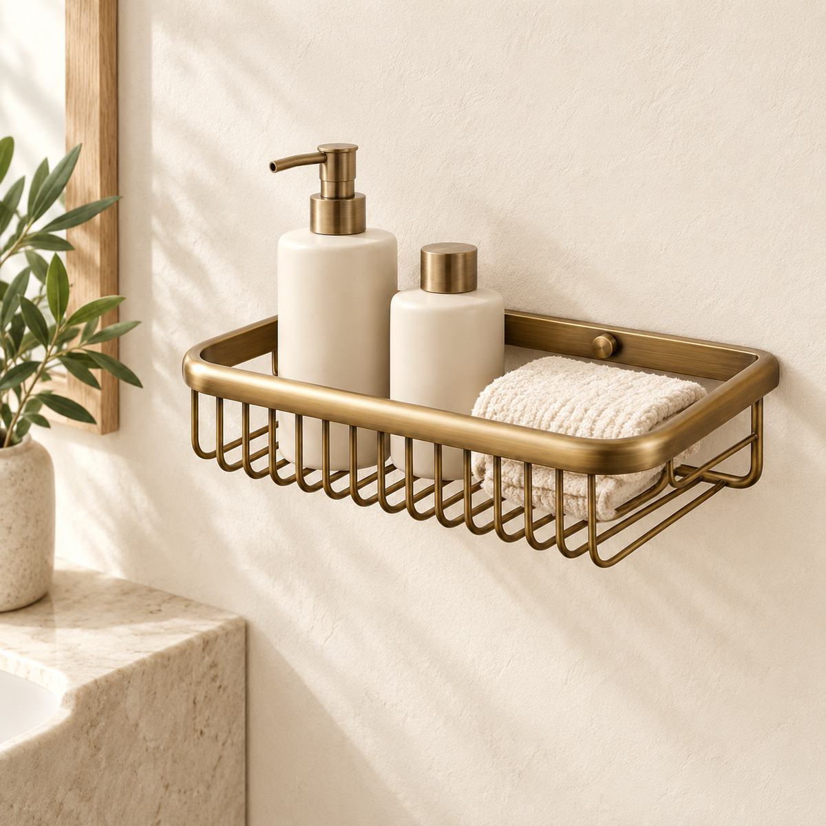 Étagère murale Héritage — vue 8, décor beige