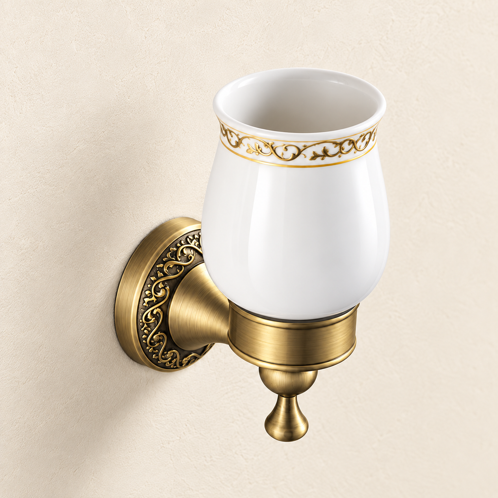 Porte-gobelet Héritage — vue 7, décor beige