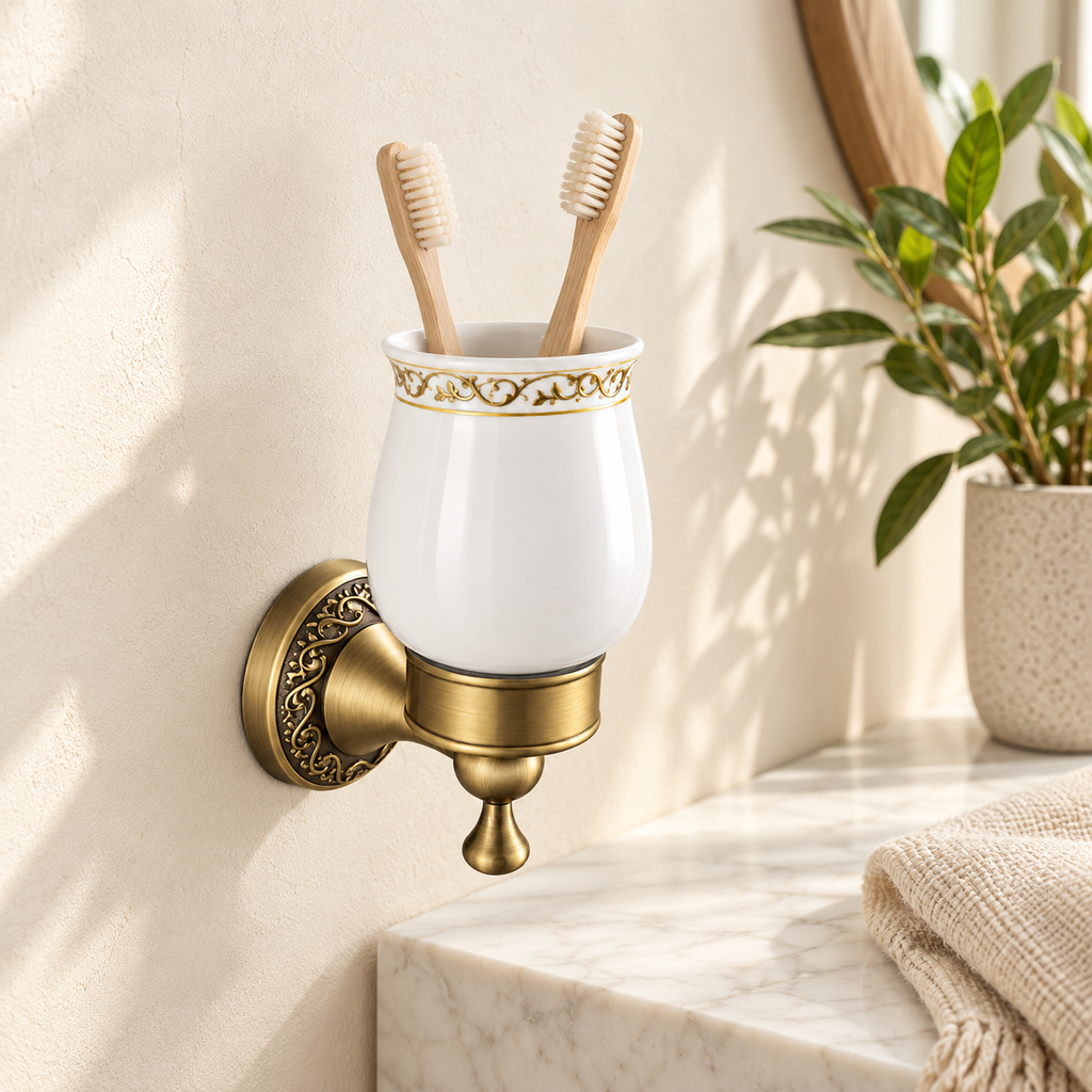 Porte-gobelet Héritage — vue 8, décor beige