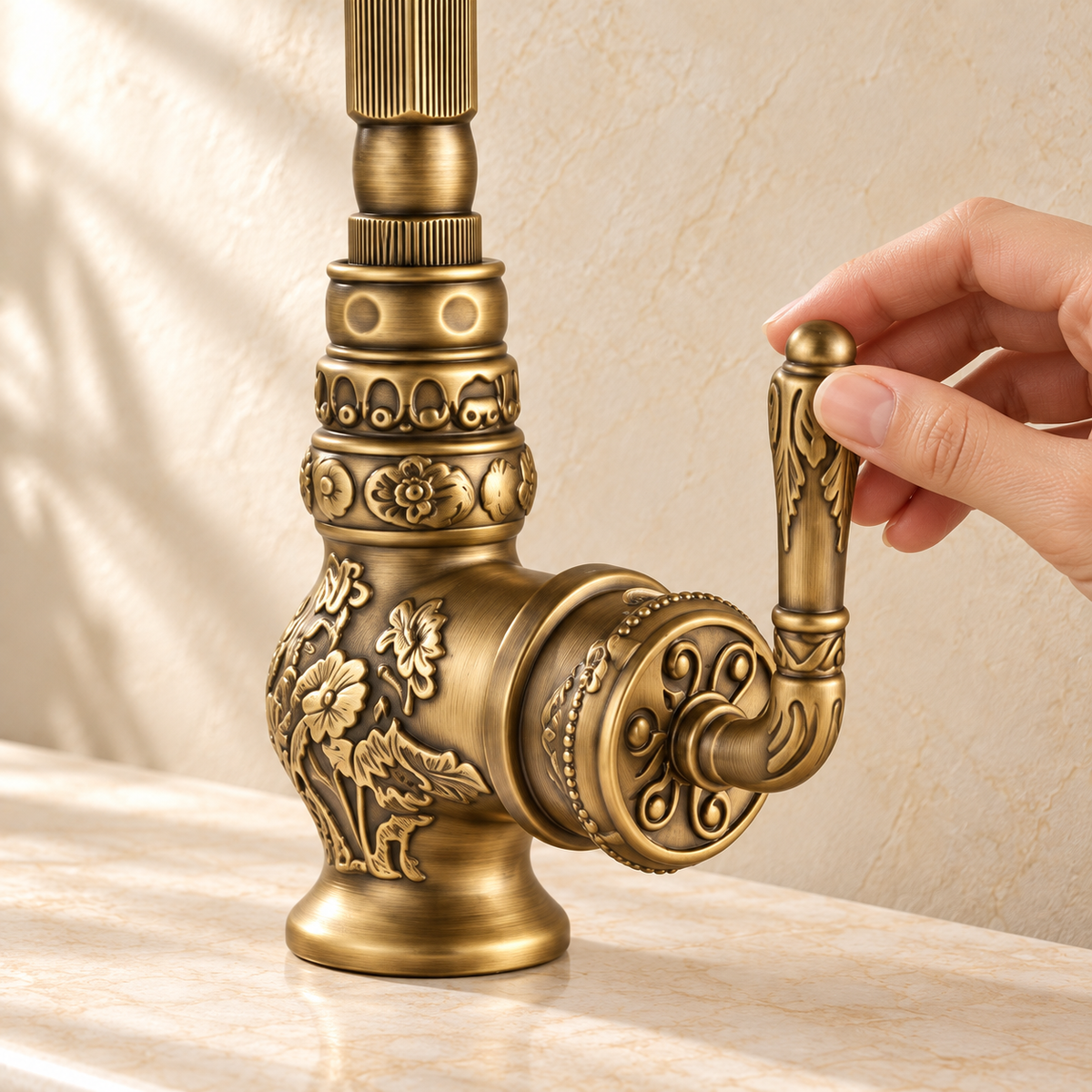Ornement — Commande — décor beige Brasselle