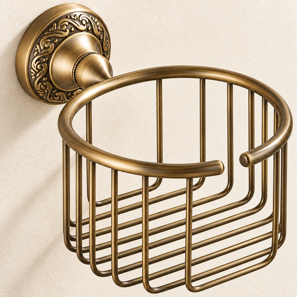 Panier rond Héritage — vue 7, décor beige