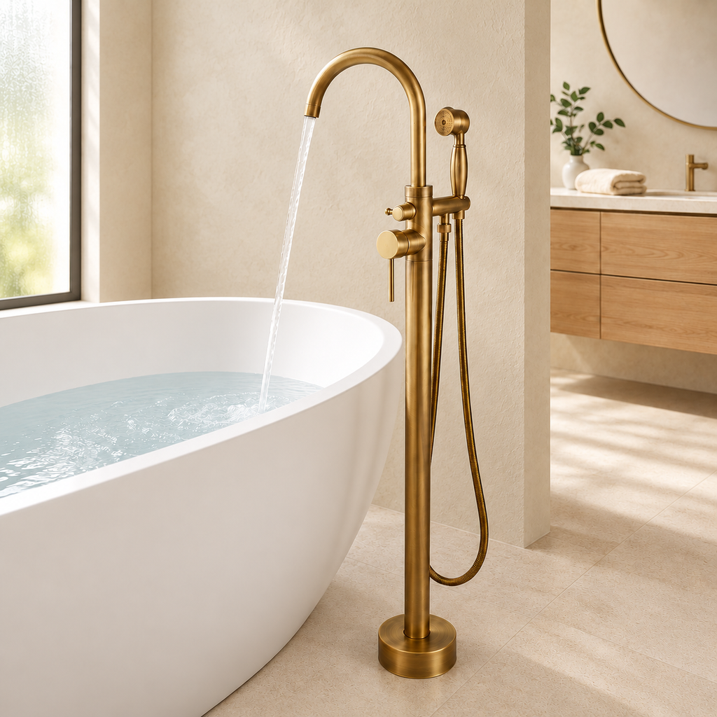 Bain-douche Rivage sur pied — vue 3