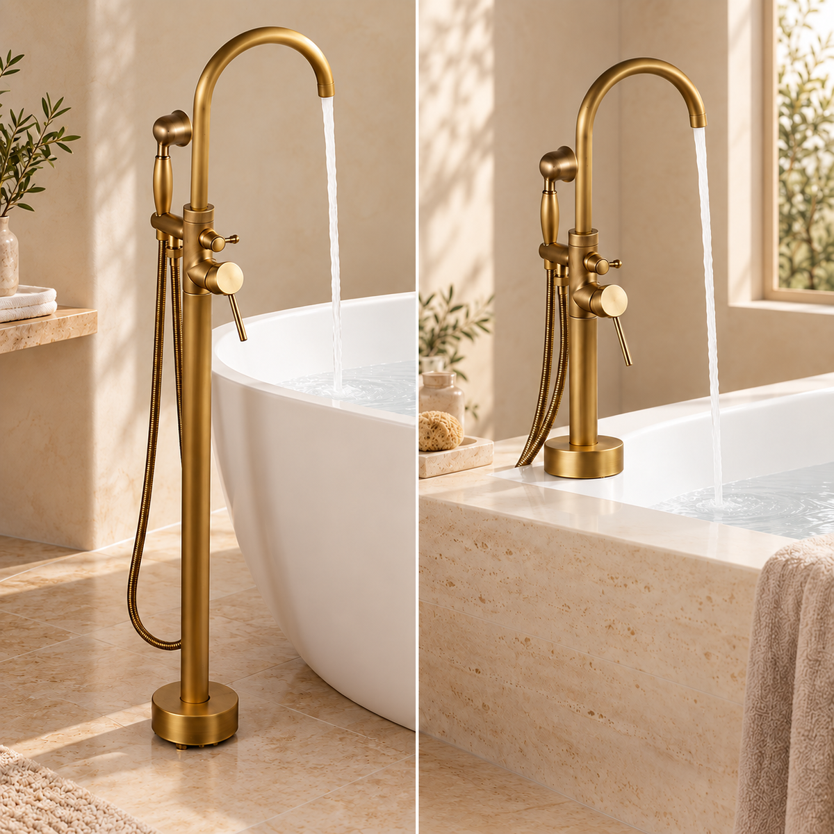 Rivage — sur pied et sur rebord