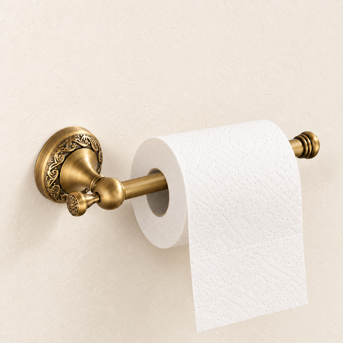 Porte-rouleau ouvert Héritage — vue 7, décor beige